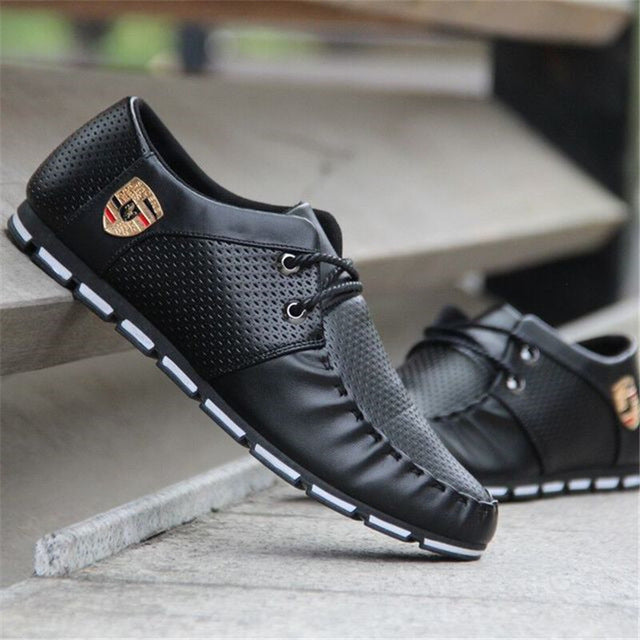 Brand New Fashion Men Loafers Men Leather Casual Shoes High Quality Adult Moccasins Men Driving Shoes Male Footwear Unisex 2019