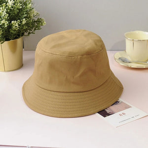 Sparsil Unisex Summer Foldable Bucket Hat Women Outdoor Sunscreen Cotton Fishing Hunting Cap Men Basin Chapeau Sun Prevent Hats