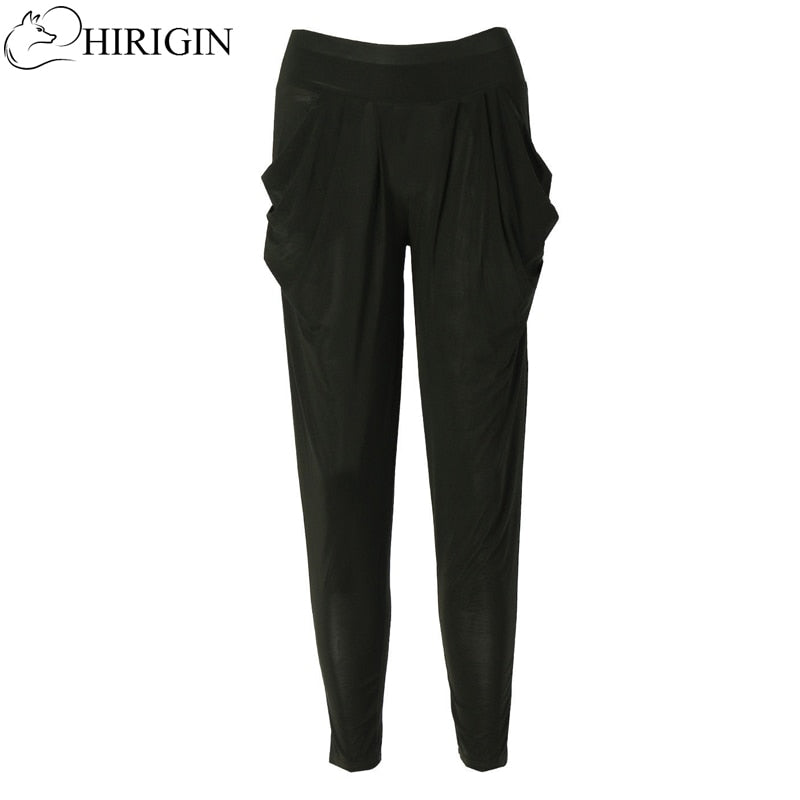 HIRIGIN Ladies Fashion Casual Harem Baggy Dance Sweat Pants Trousers Slacks Women High Waist Pants Loose Trousers Pantalon Femme