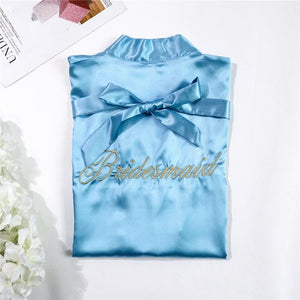 Chinese Women Rayon Embroidery Bride Bridesmaid Kimono Bathrobe Dress Sexy Mini Sleep Nightshirt Sleepwear Wedding Robes S0102