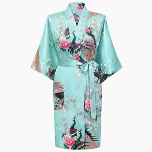 Large Size XXXL Female Robe Kimono Bathrobe Gown With Belt Print Flower Sleepwear Sexy Nightgown Nightwear Lady Wedding Gift